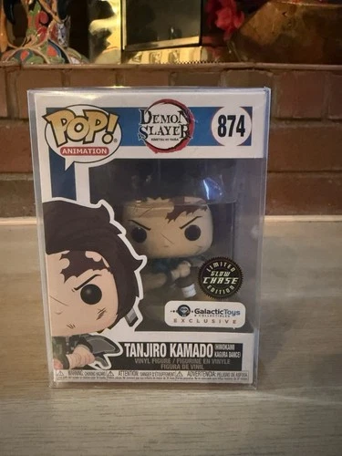 Funko Pop Demon Slayer Tanjiro Kamado Chase 874 Galactic Toys Exclusive