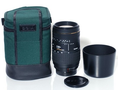Sigma 4-5,6/70-300mm D APO Macro Super Tele-Objektiv für Nikon SLR