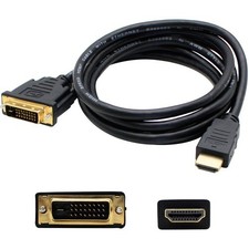 AddOn 5-Pack of HDMI 1.3 Male to DVI-D Single Link (18+1 pin) Female Black Adapt