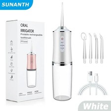 Cordless Water Flosser Oral Irrigator USB Rechargeable 3 Modes IPX7
