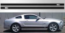 Aftermarket Mustang Mach1 Triple Stripe Vinyl Decal