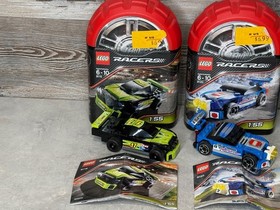LEGO 8119 8120 8121 8122 8125 - RACERS TINY TURBOS 100% COMPLETE RARE