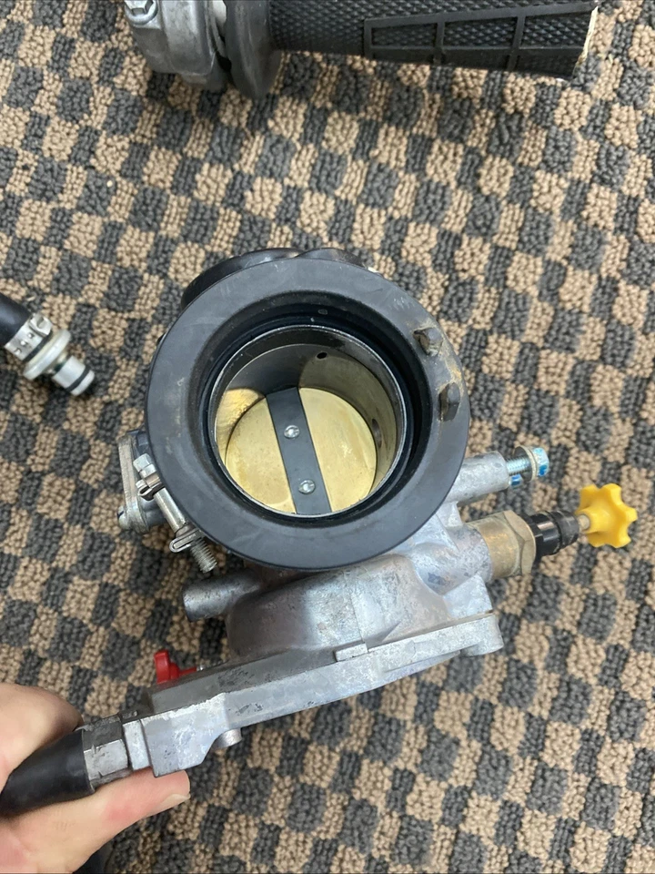 Cuerpo del acelerador 20-23 KTM 350 Exc OEM cables Keihin Husqvarna FE Foto 2 de 4