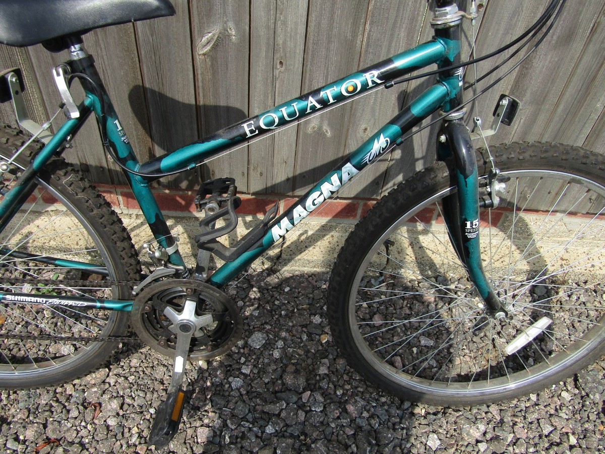 Magna Equator Ladies Mountain Bike Bicycle Shimano 15 Gears Adults