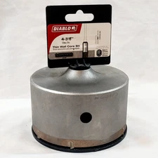 Diablo 4-3/8 in SDS-Plus Carbide Tipped Coring Thin Wall Drill Bit (DMAPLCC1120)