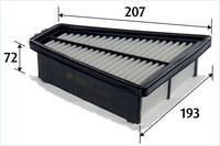 Valeo Luftfilter 585509