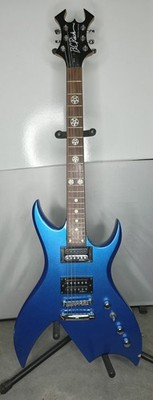 B.C. Rich Bich Special Edition 6-String Electric Guitar Blue Rare Free Shipping