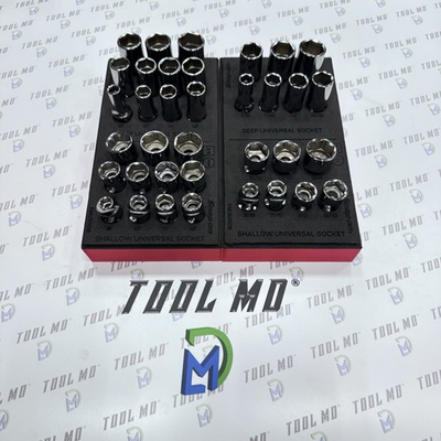 #ad #ad Snap on Tools 36pc 3 8quot; Drive Metric amp; SAE Swivel Socket Set 222SFSUMFR 214FSUFR $2795.00