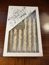 Vintage Paul Gordon Snowy Icicle Ornaments   6-Piece Boxed Christmas D cor