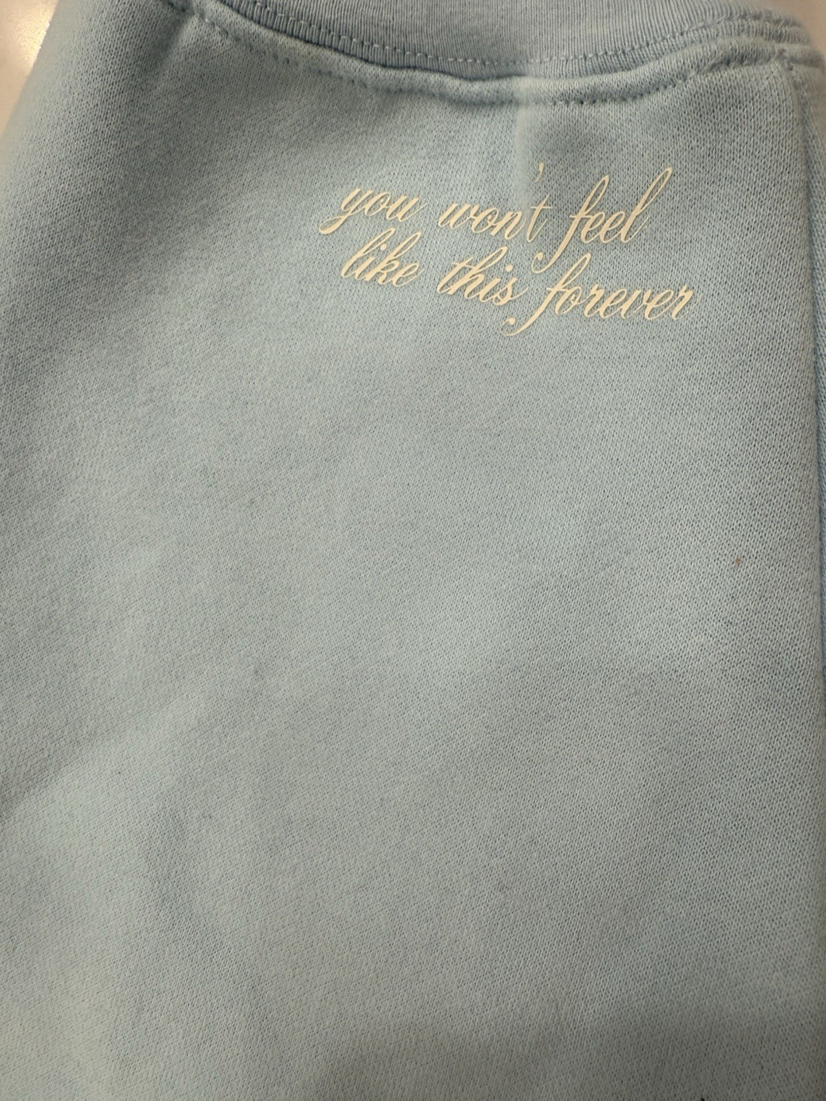 THE MAYFAIR GROUP Sweatshirt & Shorts “Your Emotions Are Valid” Women’s M/L