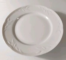 Set Of Four Studio Nova Whisper White Salad Plates