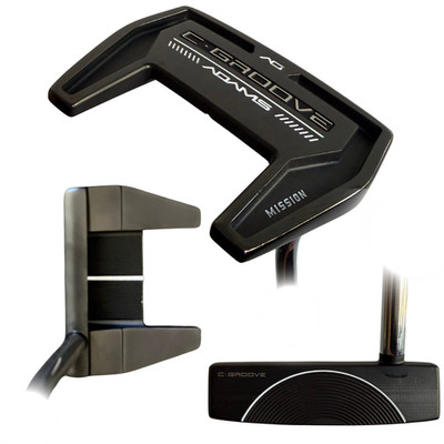 Adams Mission Putter, Single Bend, Choose Length