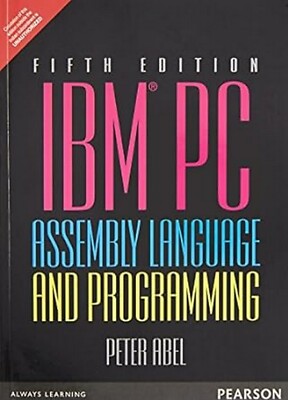IBM PC Assembly Language and Programming  5th INTL ED 9789332549302