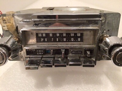 Vintage Lear Jet Car Stereo A-275 Auto 8-Track Tape Player AM/FM Stereo Radio