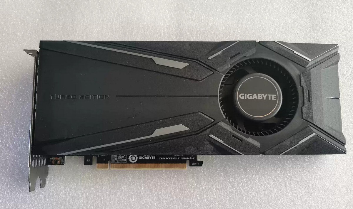GIGABYTE GeForce RTX 2080 Ti 11GB GDDR6 Graphics Card (GV-N208TTURBO-11GC)  A+