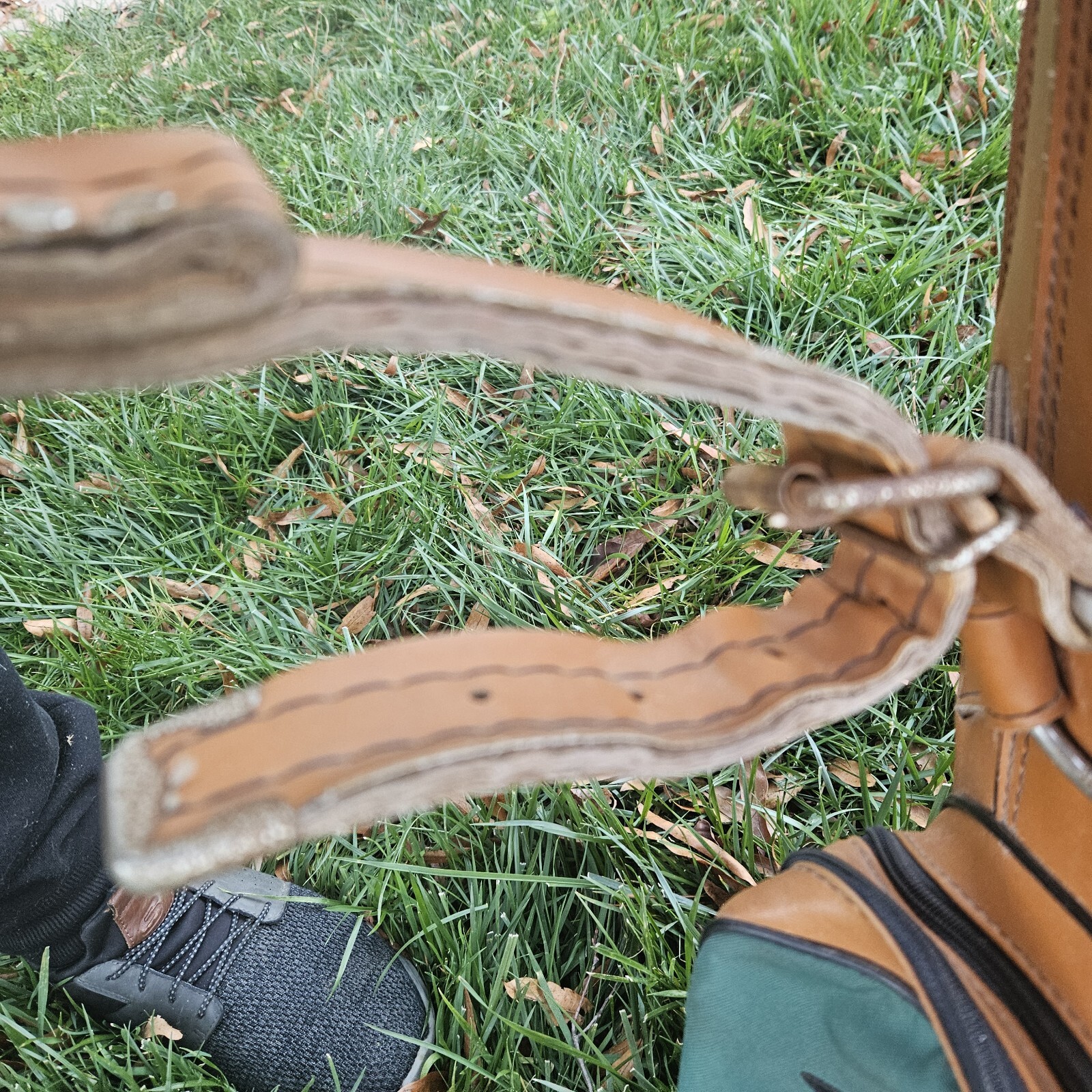 Vintage Ron Miller Golf Bag Brown Green Munsingwear Penguin Pro Model