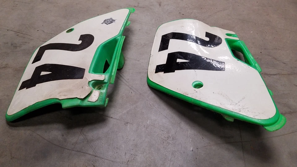 1994-1998 KX250 KX125 KX 125 250 ACERBIS PLÁSTICO PANELES LATERALES PLACAS CUBIERTAS Foto 4 de 4