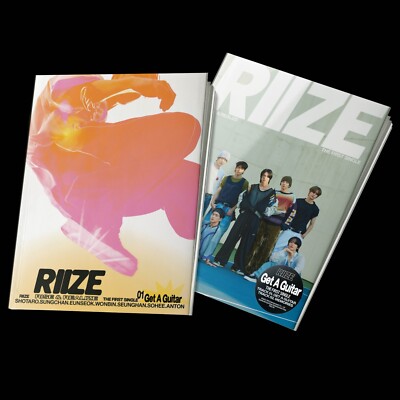 RIIZE 1st Single Album [Get A Guitar] CD+Booklet+F.Poster(On Pack