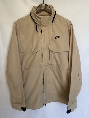 Men's Nike NSW Premium Essentials Unlined Hooded Jacket Rare DC6770-224 Size M