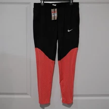 Nike Women's Dri-FIT Knit Strike 23 Soccer Pant Black Red DR2568-013 Size L