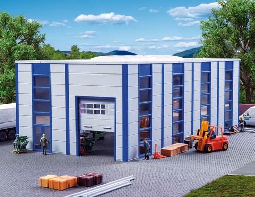 HO Scale Buildings - 39250 - H0 Warehouse / Industrial hall, modern- Kit - Foto 1 di 5