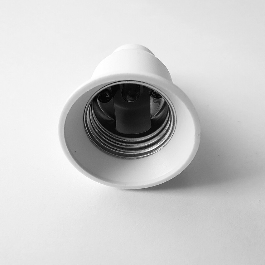 2x Lampensockel Adapter GU10 auf E27 Fassung Sockel Stecker Glühbirne