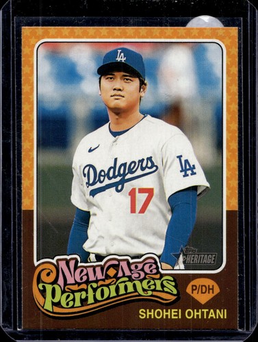 2024 Topps Heritage #NAP-1 Shohei Ohtani New Age Performers