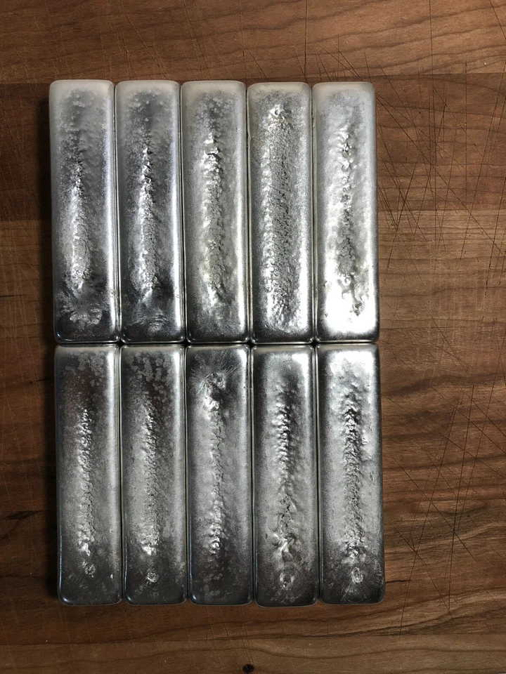 Pewter 92+% Tin Lead-Free Ingots - Image 2 of 4