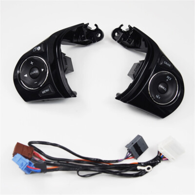Pair Steering Wheel Control Switch 35880-TR6-A01 For Honda Civic 1.8L 2012-2015
