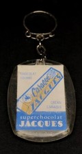 #178 Ancien Porte Clés 🔑 Vintage Super chocolat Jacques Caraque