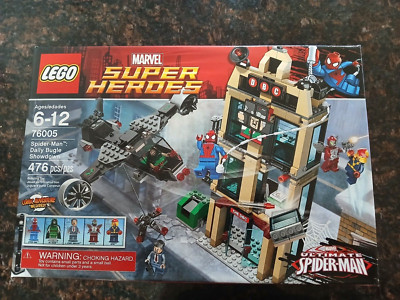 LEGO Daily Bugle Showdown 76005 Spiderman Dr Doom Beetle Nova
