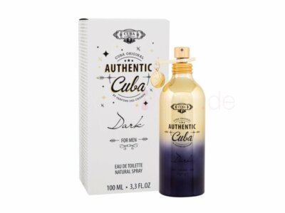 Cuba AUTHENTIC DARK von Cuba for MEN, 100ml Eau De TOILETTE Spray 