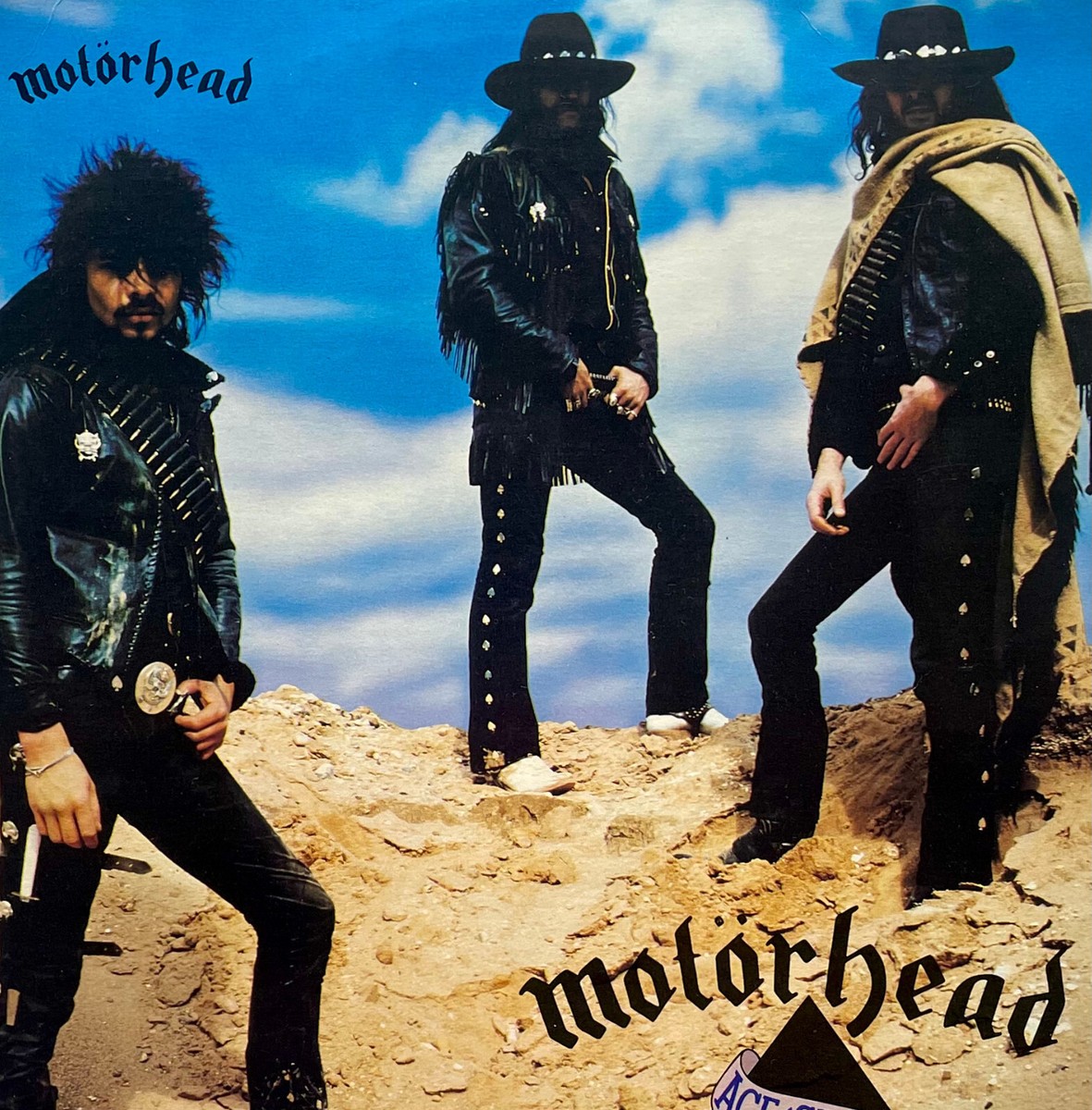 Vtg MOTORHEAD Album ACE OF SPADES Record 1988 PRESSING Vinyl Lp OG