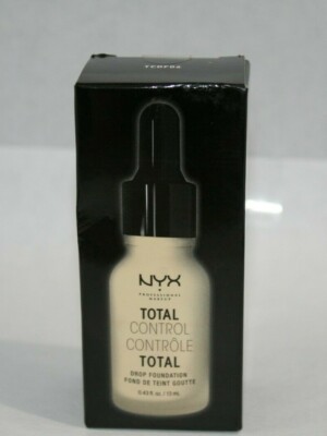 NYX Total Control Drop Foundation ~ New In Box - Shade: Vanilla TCDF06
