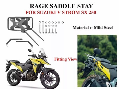 BLACK RAGE SADDLE STAY Fit For Suzuki V Strom SX 250