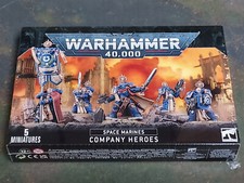 Space Marines Company Heroes - Warhammer 40k 40,000 New 