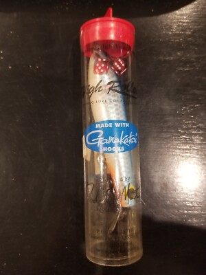 NOS High Roller Wiggle Roller 4.25'', 6/10 oz Roland MARTIN Blue Shad Color
