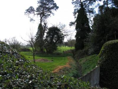 Foto 6x4 Wasing Estate aufgenommen von der Rückseite der Lodge, diese Ansicht ist so c2005