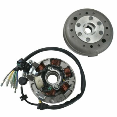 6 Coil Ignition Magneto Stator Flywheel for Lifan 125 140 150cc Pit Bike SSR CRF