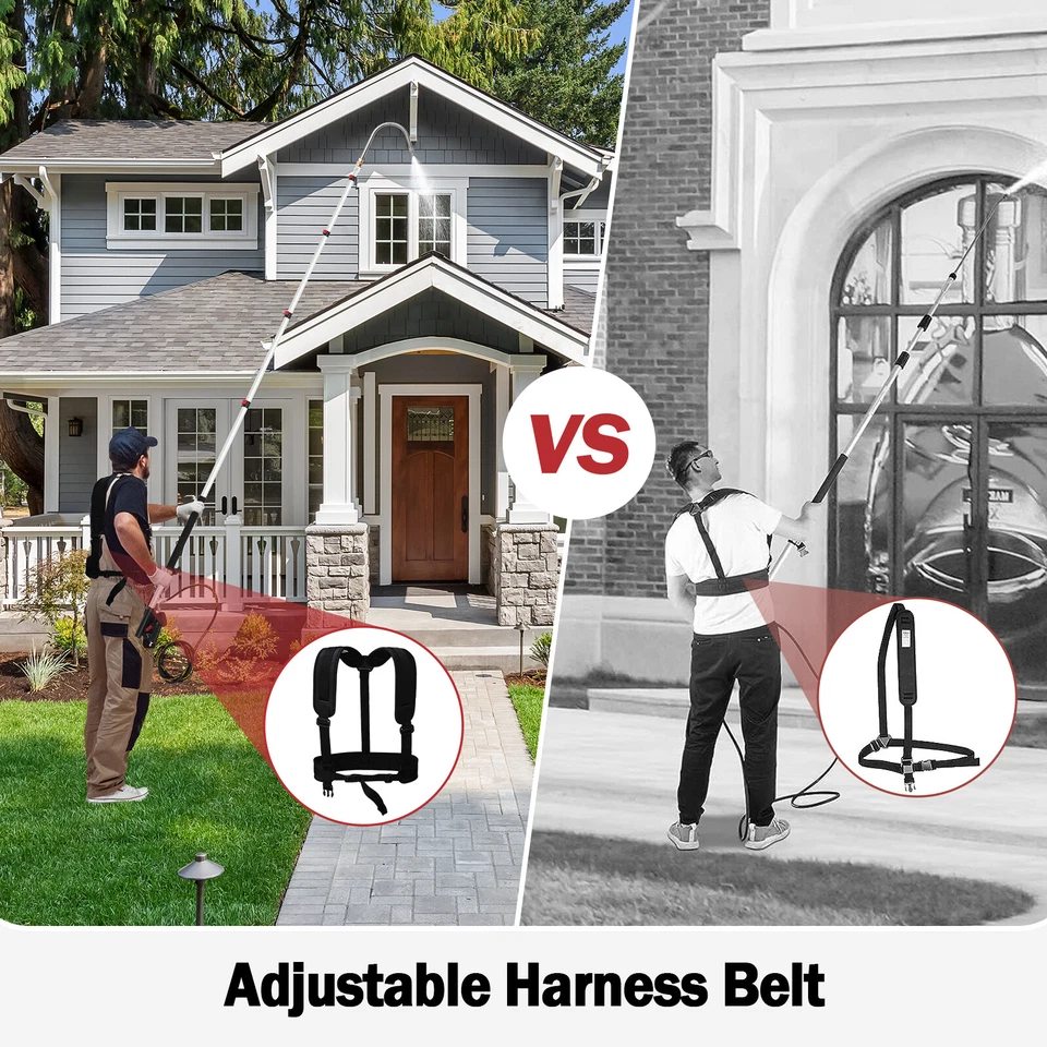 Teleskoplanze 1,5-7,3m + 7 Düsen Set für Kärcher Kränzle Hochdruckreiniger Lanze - Bild 3 von 4