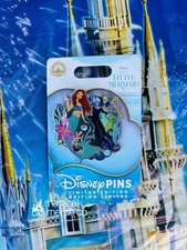 2023 Disney Parks Pin Ariel The Little Mermaid & Ursula Live Action Film LE Pin
