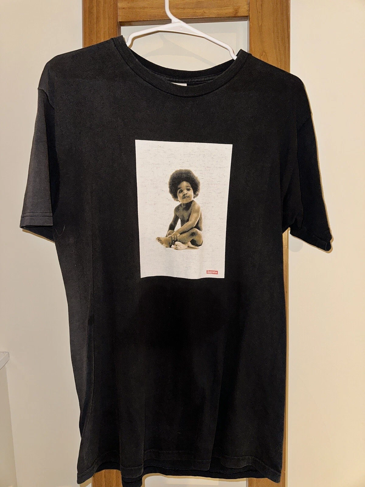 Supreme FW11 Ready To Die Biggie Notorious B.I.G. Petite chemise logo boîte noire