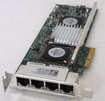 Cisco Broadcom N12075 BCM95709A0906G PCI-e 4-Port GBit Network Card Full-Profile