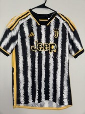 ADIDAS YOUTH JUVENTUS HOME JERSEY SIZE LARGE 13-14 NWT $80