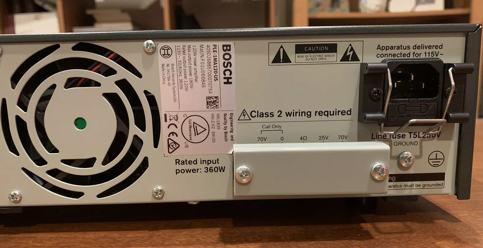 Bosch Ple 1me060 Us Plena 60 Watt Mixer Amplifier For Sale Online