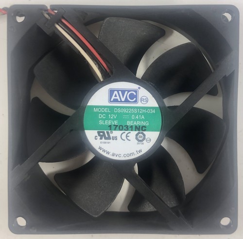 AVC DS09225S12H-034 Sleeve Bearing Desktop Cooling Fan - 第 1/1 張圖片