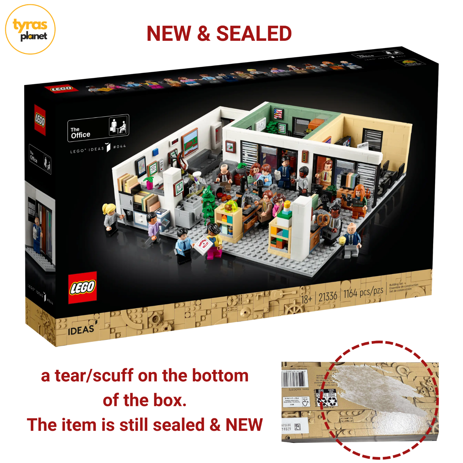 LEGO 21336 Ideas The Office US TV Show Dunder Mifflin Scranton - NEW SEALED