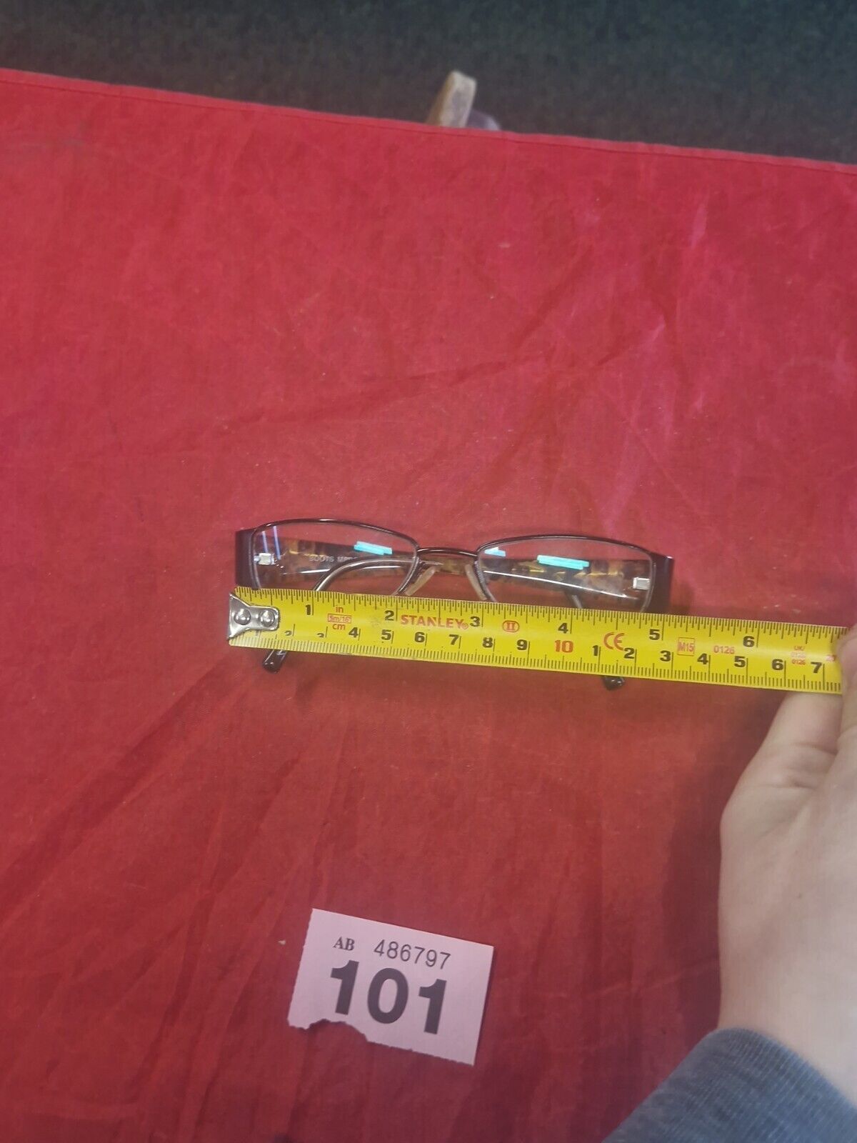 Tortoise Shell SPECTACLE FRAMES Boots Mercedes C1… - image 8