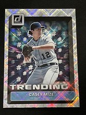 2022 Panini Donruss CASEY MIZE Trending Diamond Parallel #10