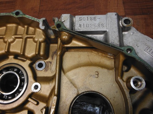 01-07 honda shadow spirit VT 1100 ENGINE MOTOR CRANKCASE CRANK CASES BLOCK - Picture 20 of 20